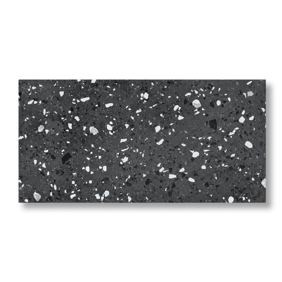 12x24 Poke Raven Flecks Matte Porcelain Tile - American Tile Depot