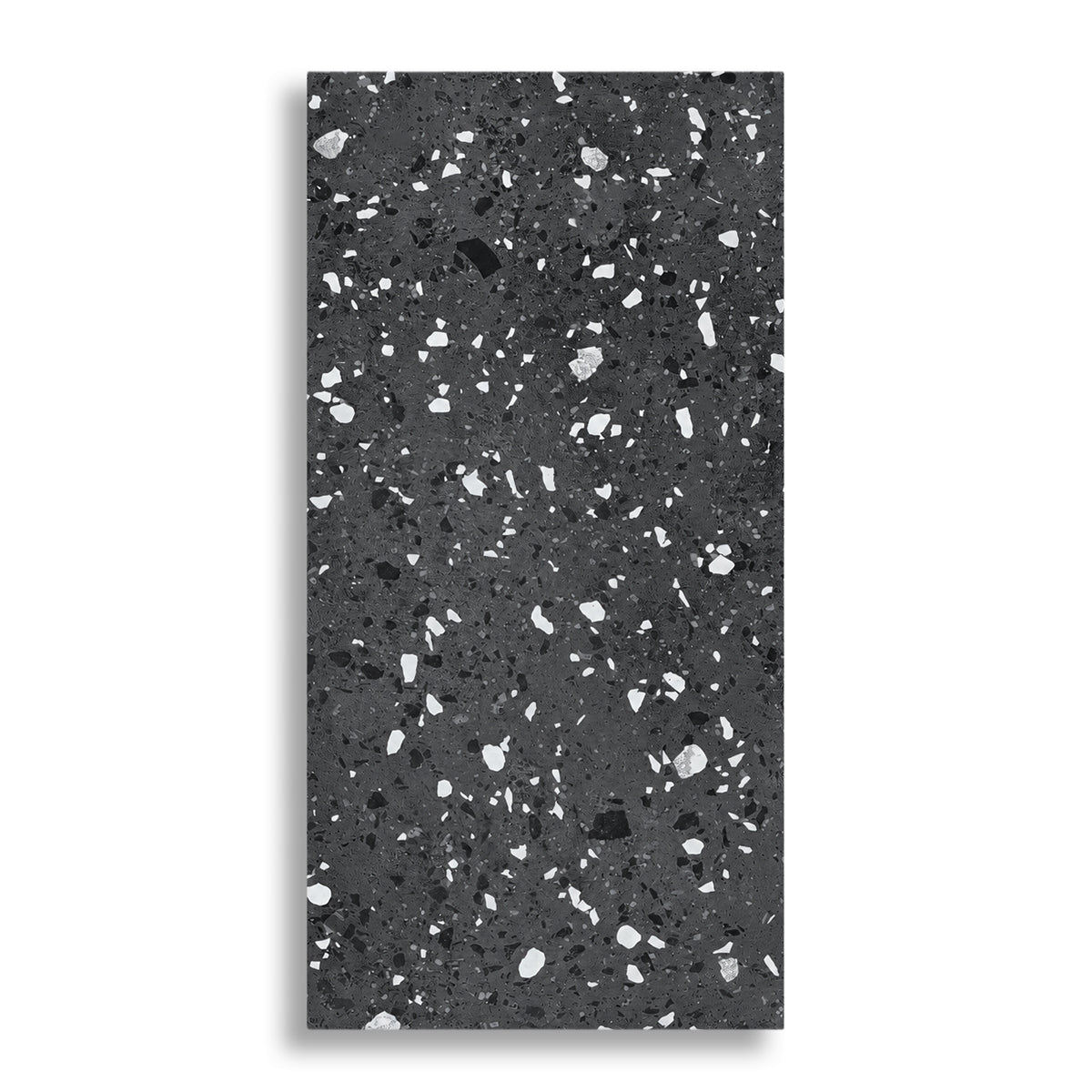 12x24 Poke Raven Flecks Matte Porcelain Tile - American Tile Depot