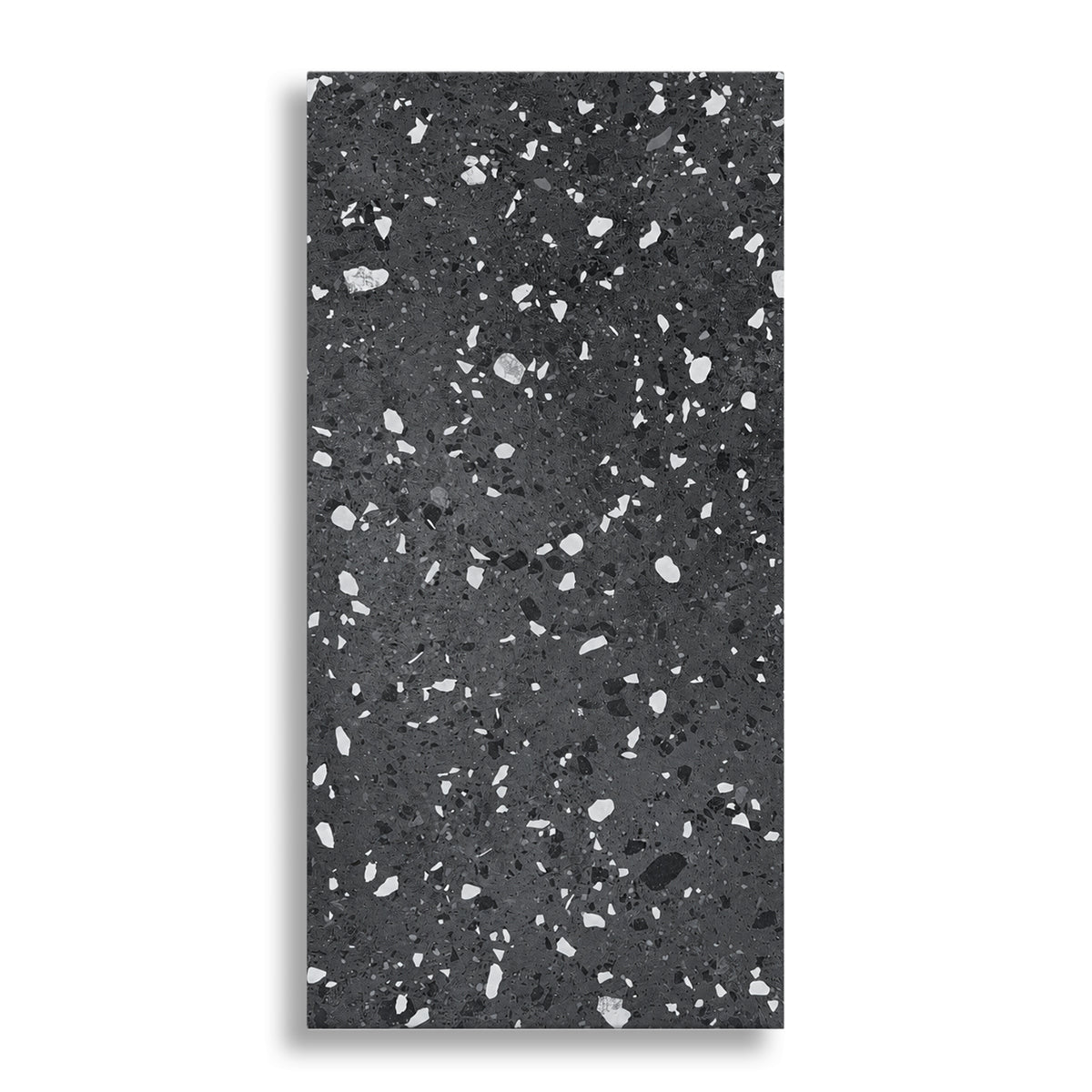 12x24 Poke Raven Flecks Matte Porcelain Tile - American Tile Depot
