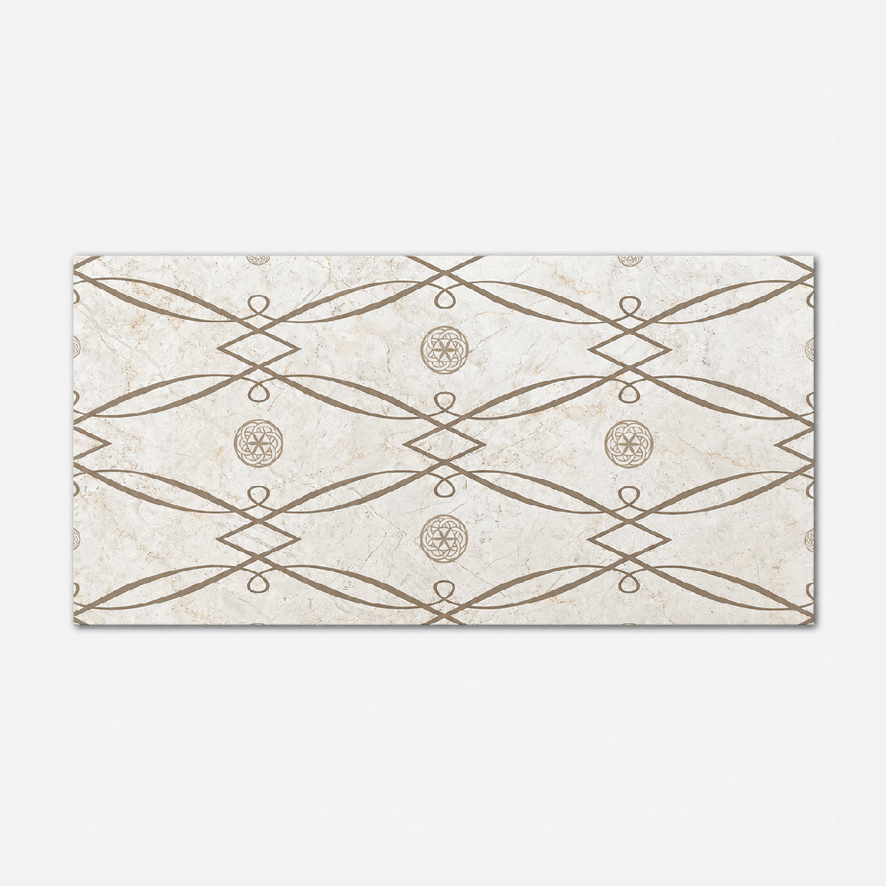 12x24 Potenza Elegant Polished Deco Tile Look Ceramic Tile - American Tile Depot