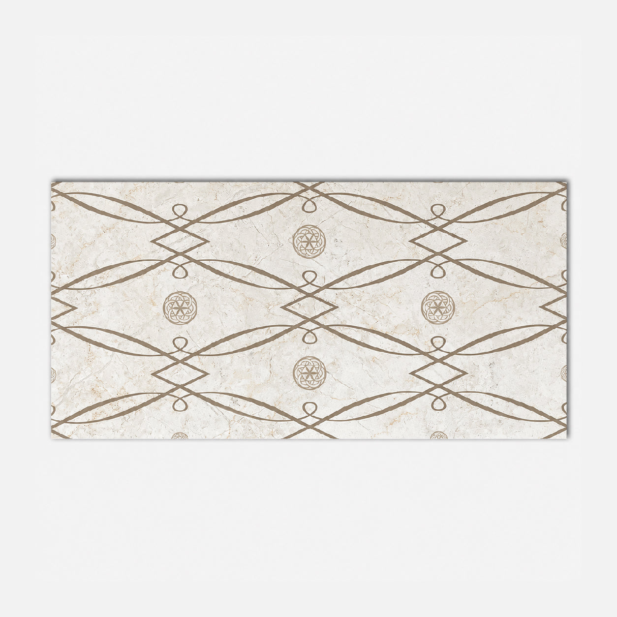 12x24 Potenza Elegant Polished Deco Tile Look Ceramic Tile - American Tile Depot