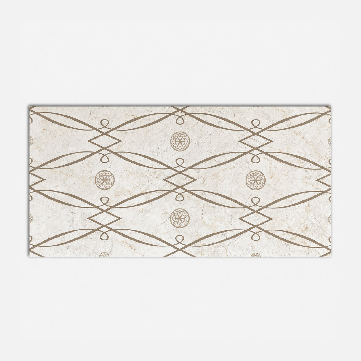 12x24 Potenza Elegant Polished Deco Tile Look Ceramic Tile - American Tile Depot