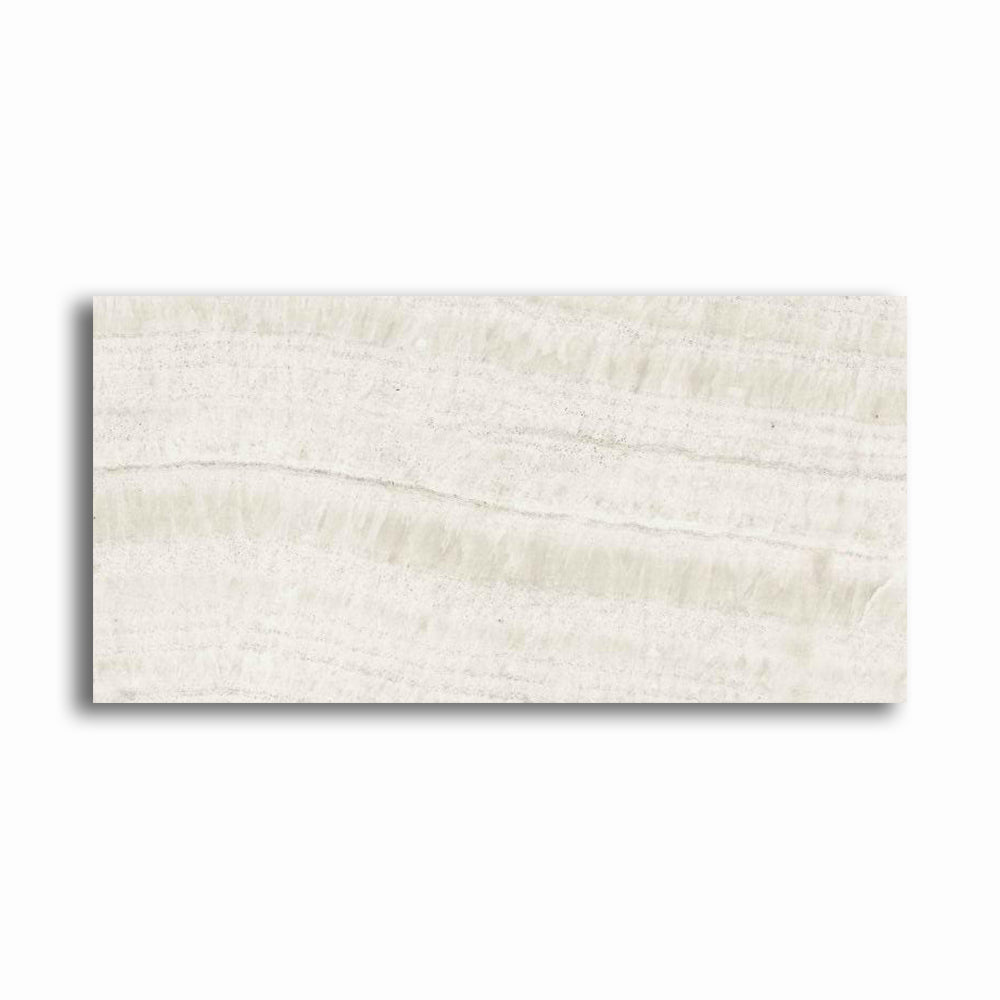 12x24 Prevara Light Lux Polished Onyx Look Porcelain Tile - American Tile Depot