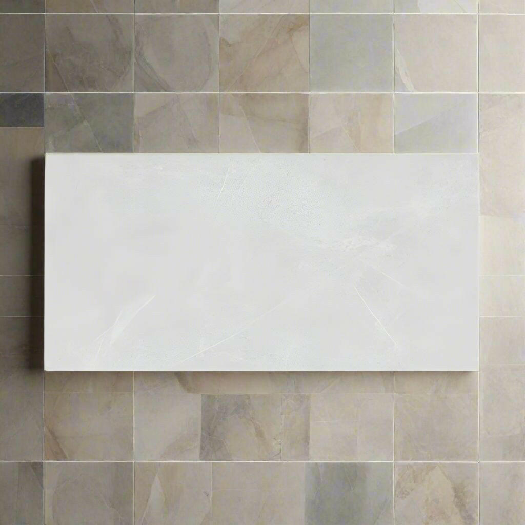 12x24 Puccini Blanco Matte Marble Look Porcelain Tile 12x24 Puccini Blanco Matte Marble Look Porcelain Tile - American Tile Depot
