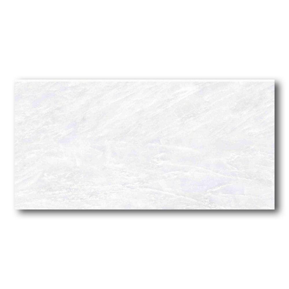 12x24 Pulvora Vivid White Polished Stone Look Porcelain Tile 12x24 Pulvora Vivid White Polished Stone Look Porcelain Tile - American Tile Depot