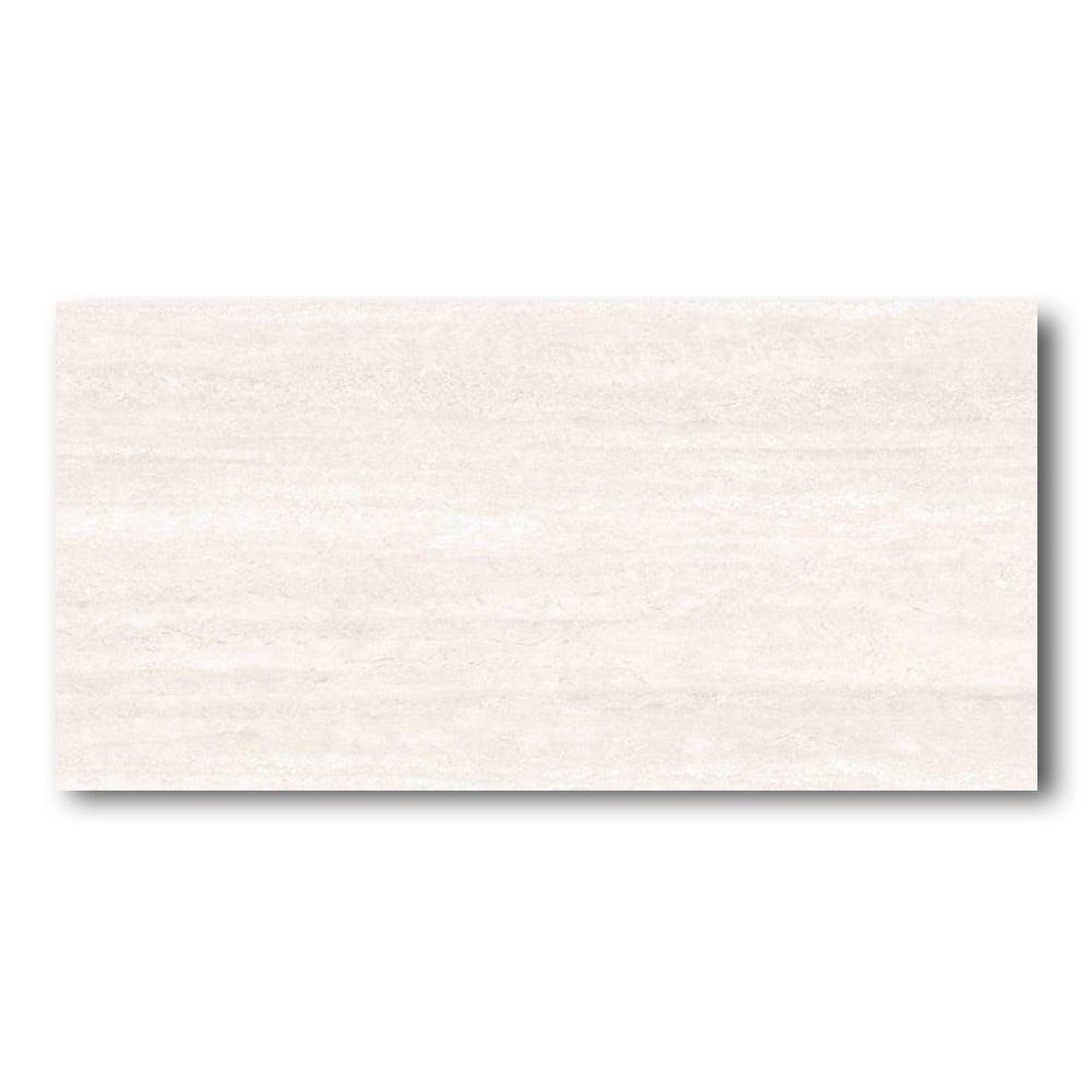 12x24 Pulvora White Matte Travertine Look Porcelain Tile 12x24 Pulvora White Matte Travertine Look Porcelain Tile - American Tile Depot