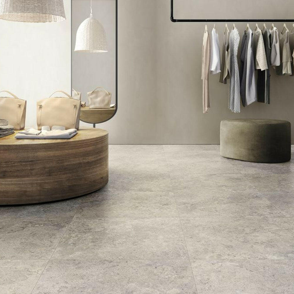12x24 Quorix Almond Stone Look Matte Porcelain Tile 12x24 Quorix Almond Stone Look Matte Porcelain Tile - American Tile Depot