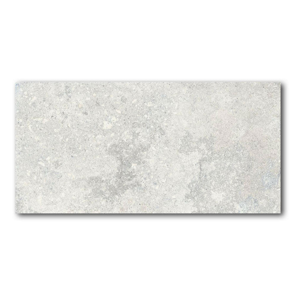 12x24 Quorix White Stone Look Matte Porcelain Tile 12x24 Quorix White Stone Look Matte Porcelain Tile - American Tile Depot
