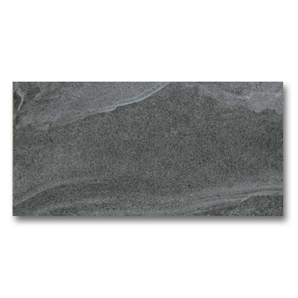 12x24 River Stone Black G609 Matte Stone Look Porcelain Tile