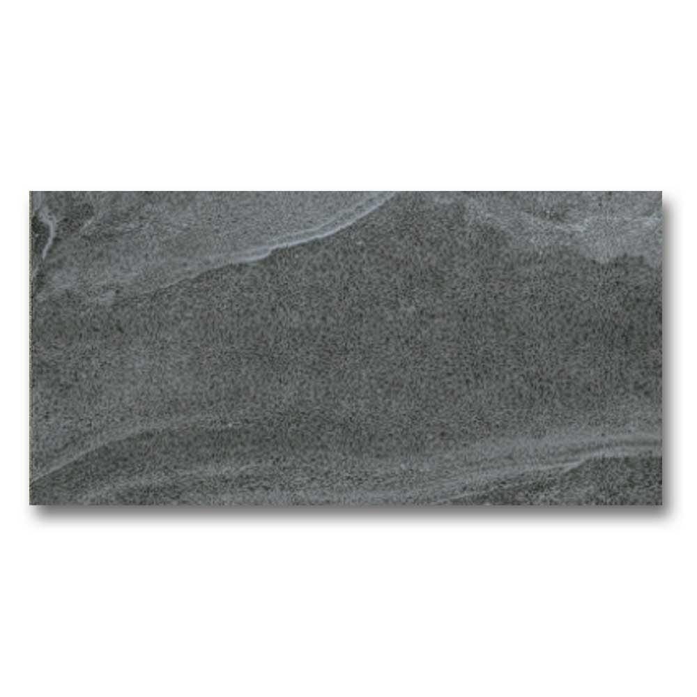 12x24 River Stone Black G609 Matte Stone Look Porcelain Tile 12x24 River Stone Black G609 Matte Stone Look Porcelain Tile - American Tile Depot