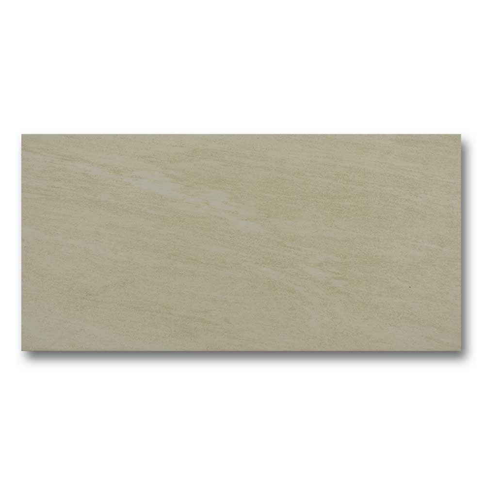 12x24 Safari Crema Matte Travertine Look Porcelain Tile