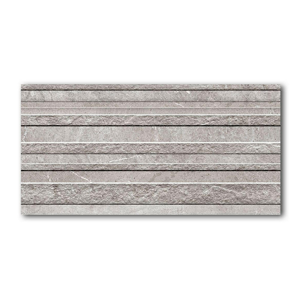 12x24 Sandrya Flames Grey Stone Look Matte Porcelain Tile 12x24 Sandrya Flames Grey Stone Look Matte Porcelain Tile - American Tile Depot