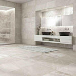 12x24 Sandrya Ice Pressed Stone Look Matte Porcelain Tile 12x24 Sandrya Ice Pressed Stone Look Matte Porcelain Tile - American Tile Depot