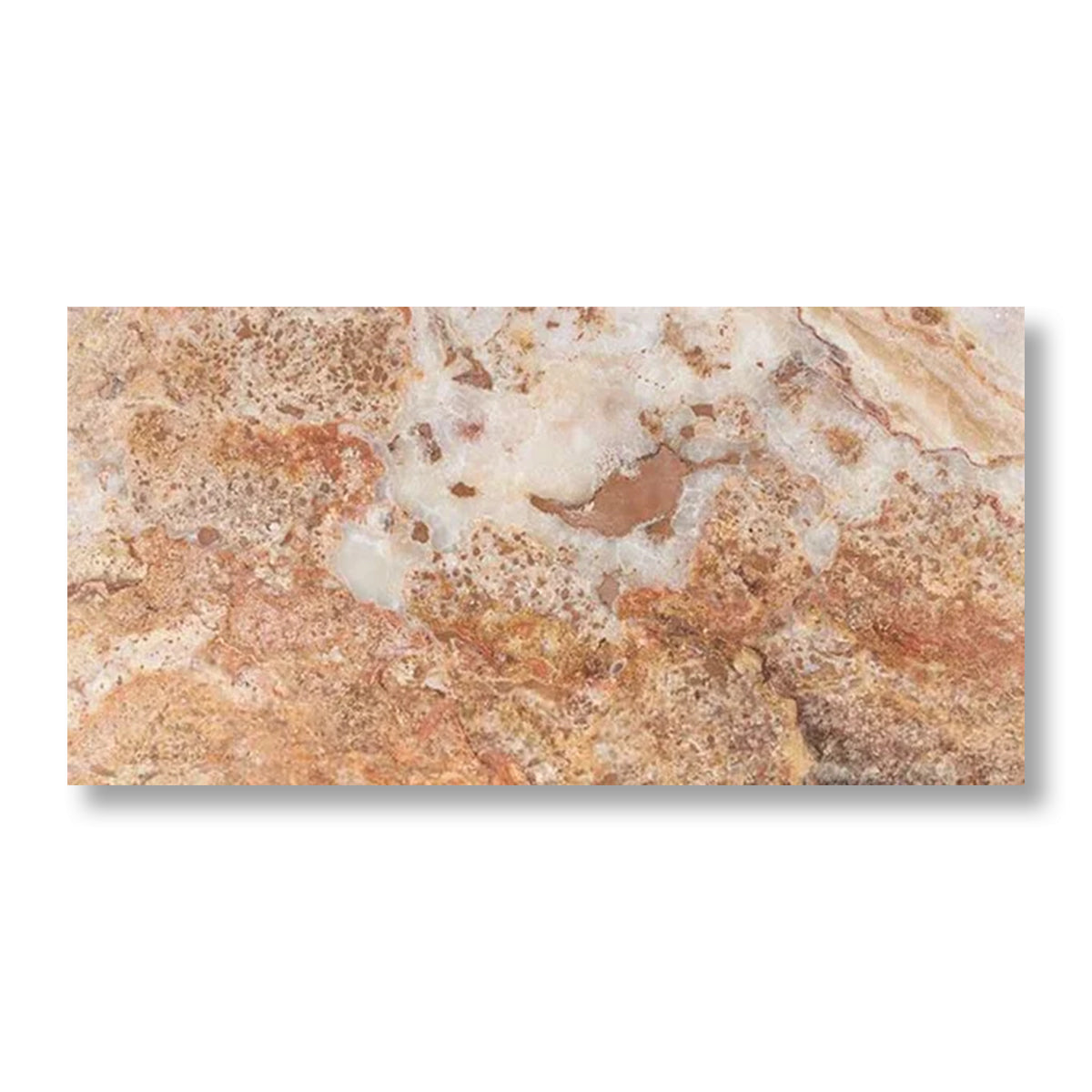 12x24 Scabos Travertine Filled & Polished Tile - American Tile Depot