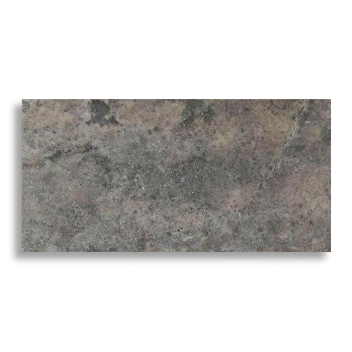 12x24 Silver Travertine Filled & Honed Tile