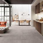 12x24 Simplex Nickel Matte Concrete Look Porcelain Tile 12x24 Simplex Nickel Matte Concrete Look Porcelain Tile - American Tile Depot