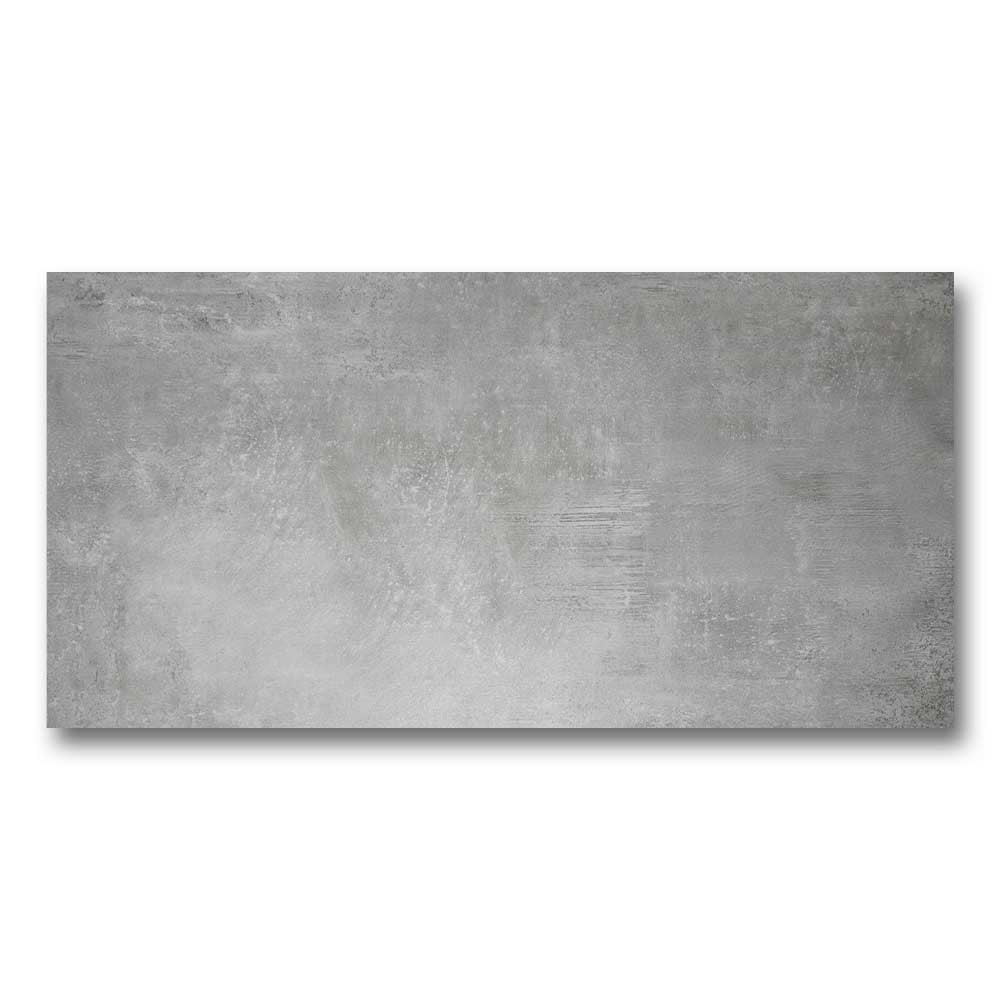 12x24 Simply Grey Matte Concrete Look Porcelain Tile