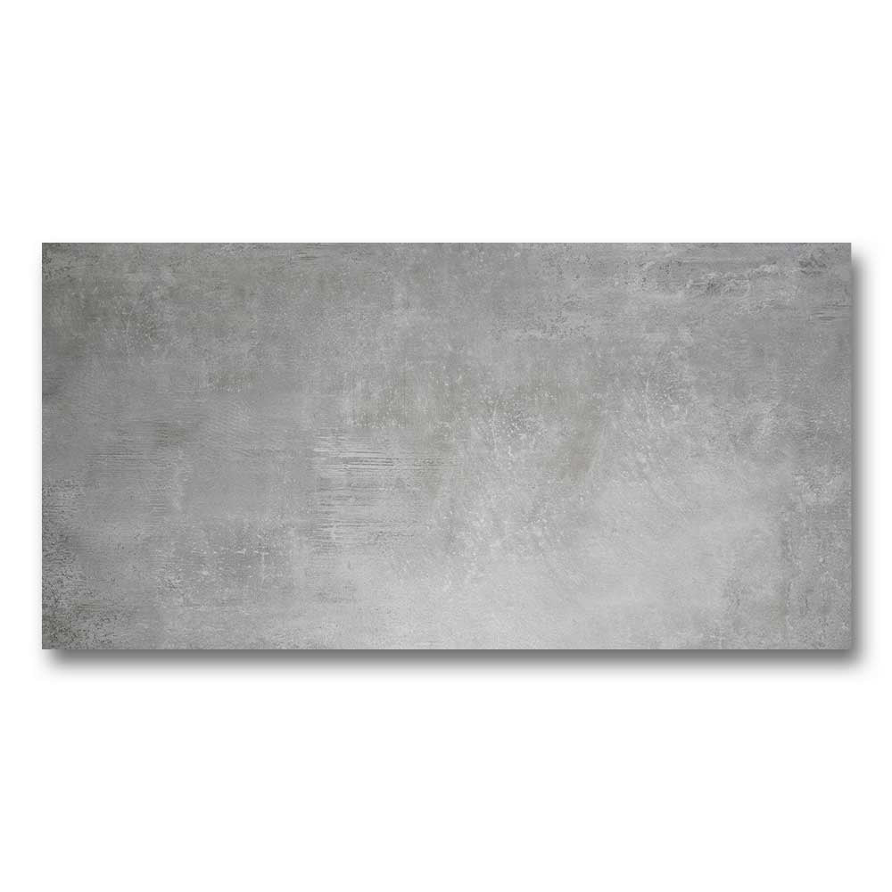 12x24 Simply Grey Matte Concrete Look Porcelain Tile