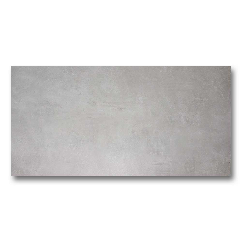 12x24 Simply Snow Matte Concrete Look Porcelain Tile