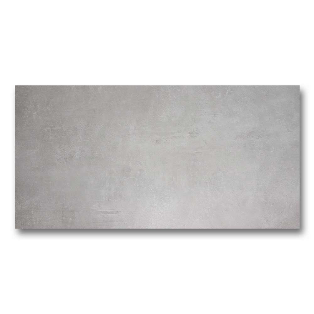 12x24 Simply Snow Matte Concrete Look Porcelain Tile