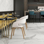 12x24 Solviera Statuario Glossy Marble Look Porcelain Tile 12x24 Solviera Statuario Glossy Marble Look Porcelain Tile - American Tile Depot