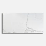 12x24 Statuario Paris Polished Marble Look Porcelain Tile - American Tile Depot