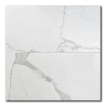 12x24 Statuario Paris Polished Marble Look Porcelain Tile 12x24 Statuario Paris Polished Marble Look Porcelain Tile - American Tile Depot