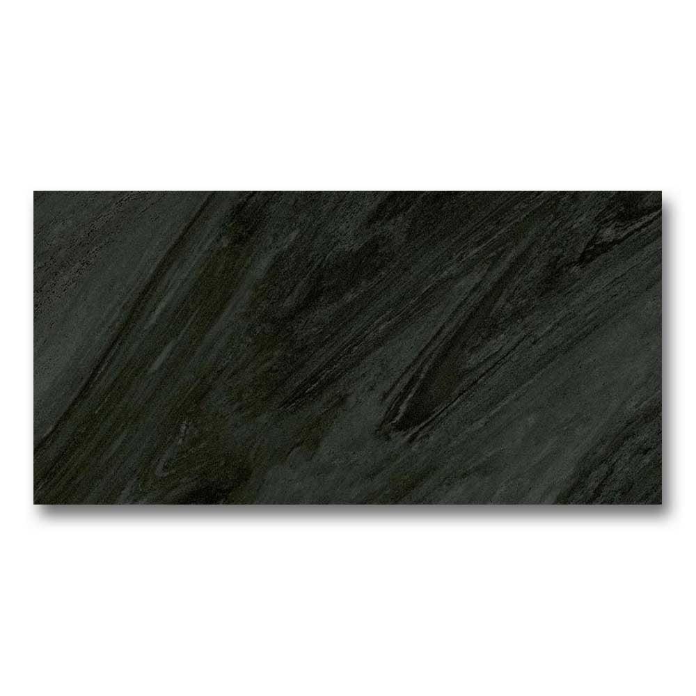 12x24 Stromboli Antracite Matte Travertine Look Porcelain Tile 12x24 Stromboli Antracite Matte Travertine Look Porcelain Tile - American Tile Depot