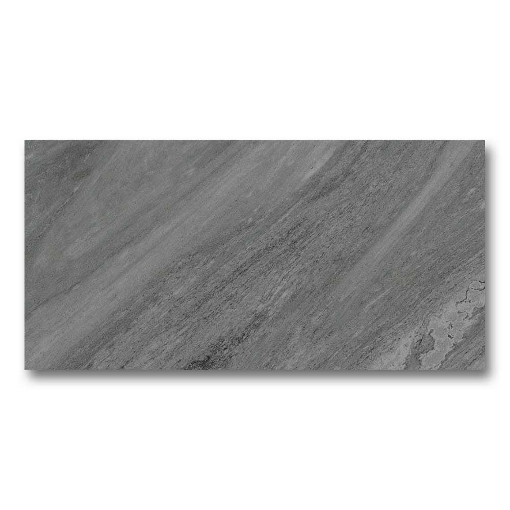 12x24 Stromboli Grigio Matte Travertine Look Porcelain Tile 12x24 Stromboli Grigio Matte Travertine Look Porcelain Tile - American Tile Depot