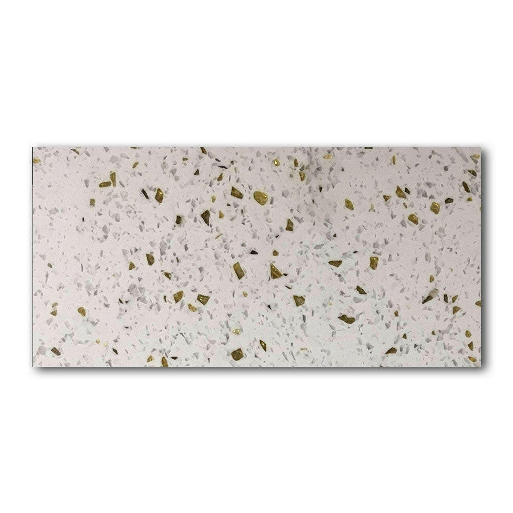 12x24 Terrazzo Gold Marble Polished Tile 12x24 Terrazzo Gold Marble Polished Tile - American Tile Depot