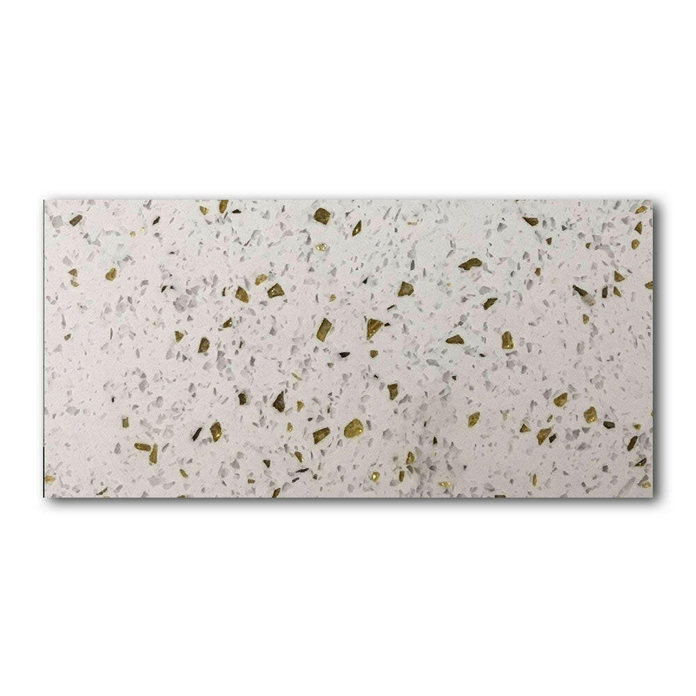 12x24 Terrazzo Gold Marble Polished Tile 12x24 Terrazzo Gold Marble Polished Tile - American Tile Depot