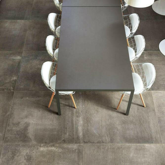 12x24 Thivora Gris Matte Concrete Look Porcelain Tile 12x24 Thivora Gris Matte Concrete Look Porcelain Tile - American Tile Depot