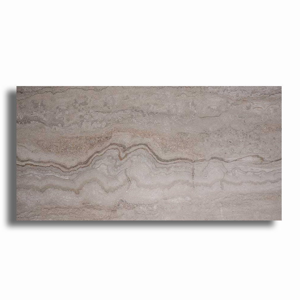 12x24 Travertine Ambra Matte Porcelain Tile - American Tile Depot