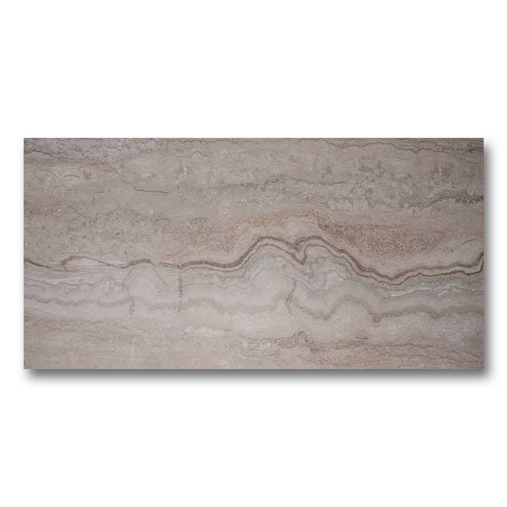 12x24 Travertine Ambra Matte Porcelain Tile