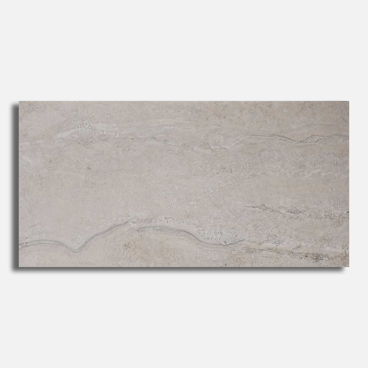 12x24 Travertine Ambra Polished Porcelain Tile - American Tile Depot