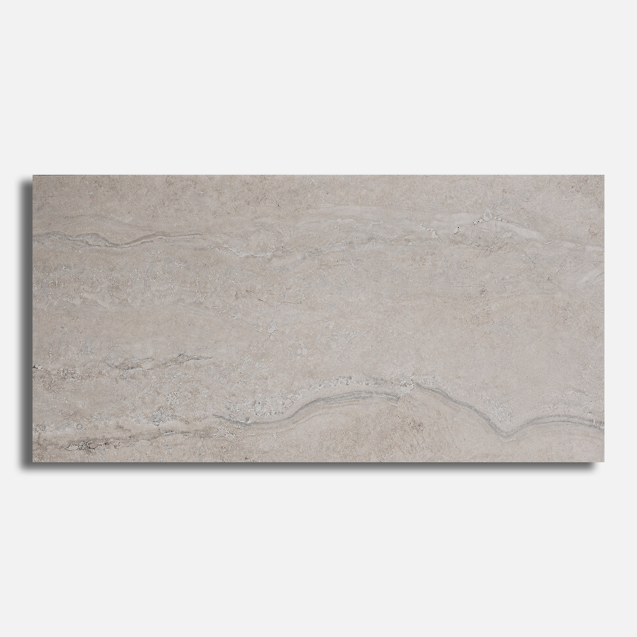 12x24 Travertine Ambra Polished Porcelain Tile - American Tile Depot