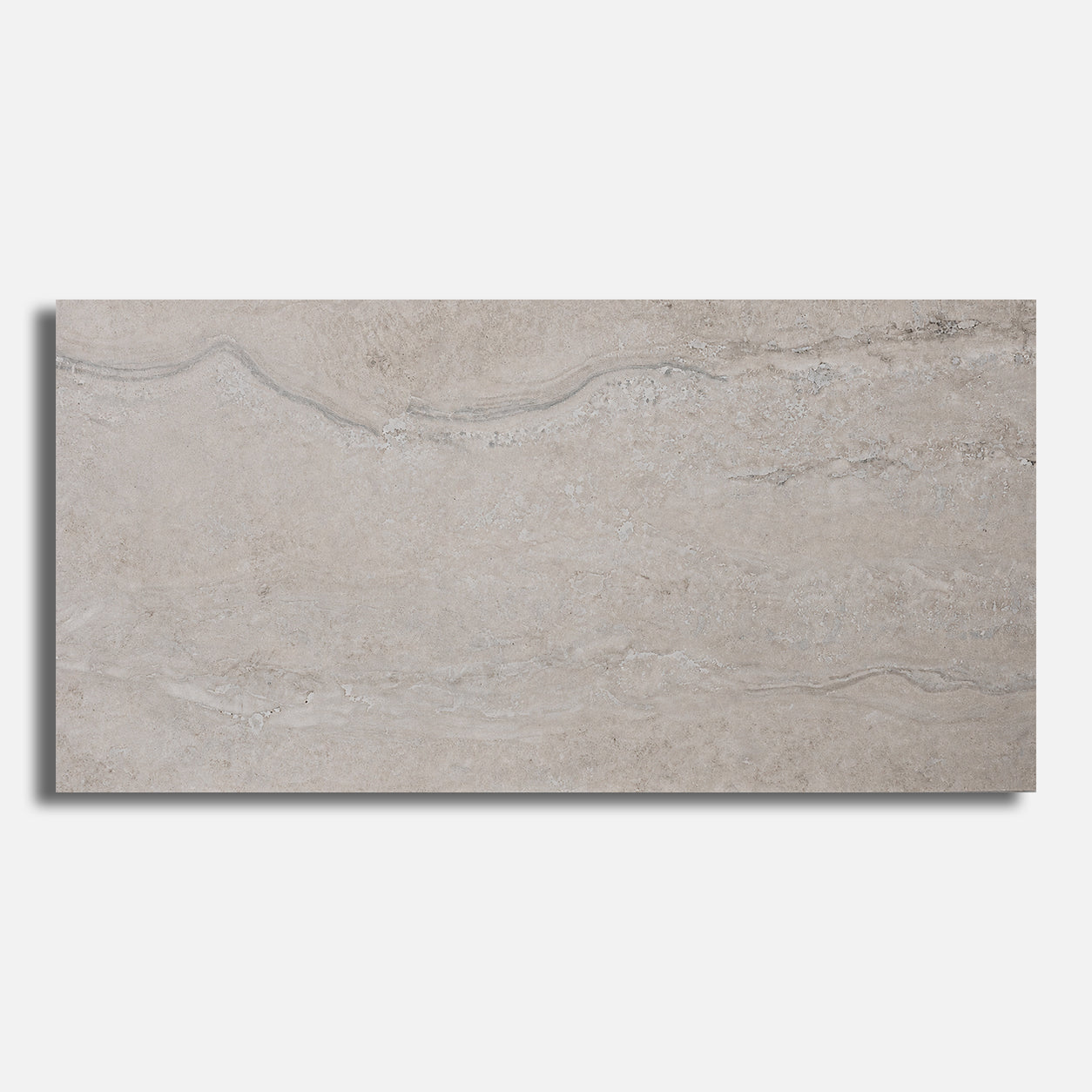 12x24 Travertine Ambra Polished Porcelain Tile - American Tile Depot