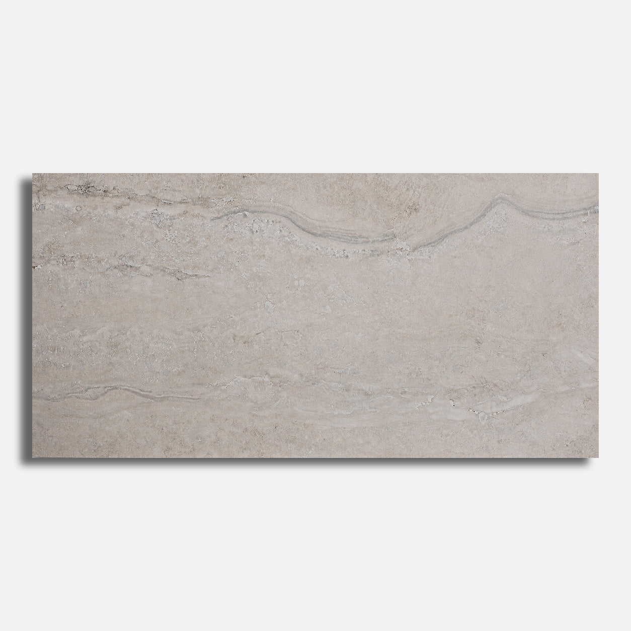 12x24 Travertine Ambra Polished Porcelain Tile - American Tile Depot