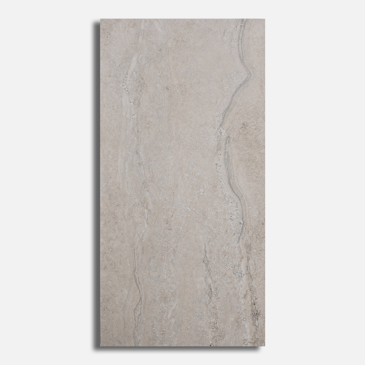 12x24 Travertine Ambra Polished Porcelain Tile - American Tile Depot