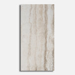 12x24 Travertine Beige Polished Porcelain Tile - American Tile Depot