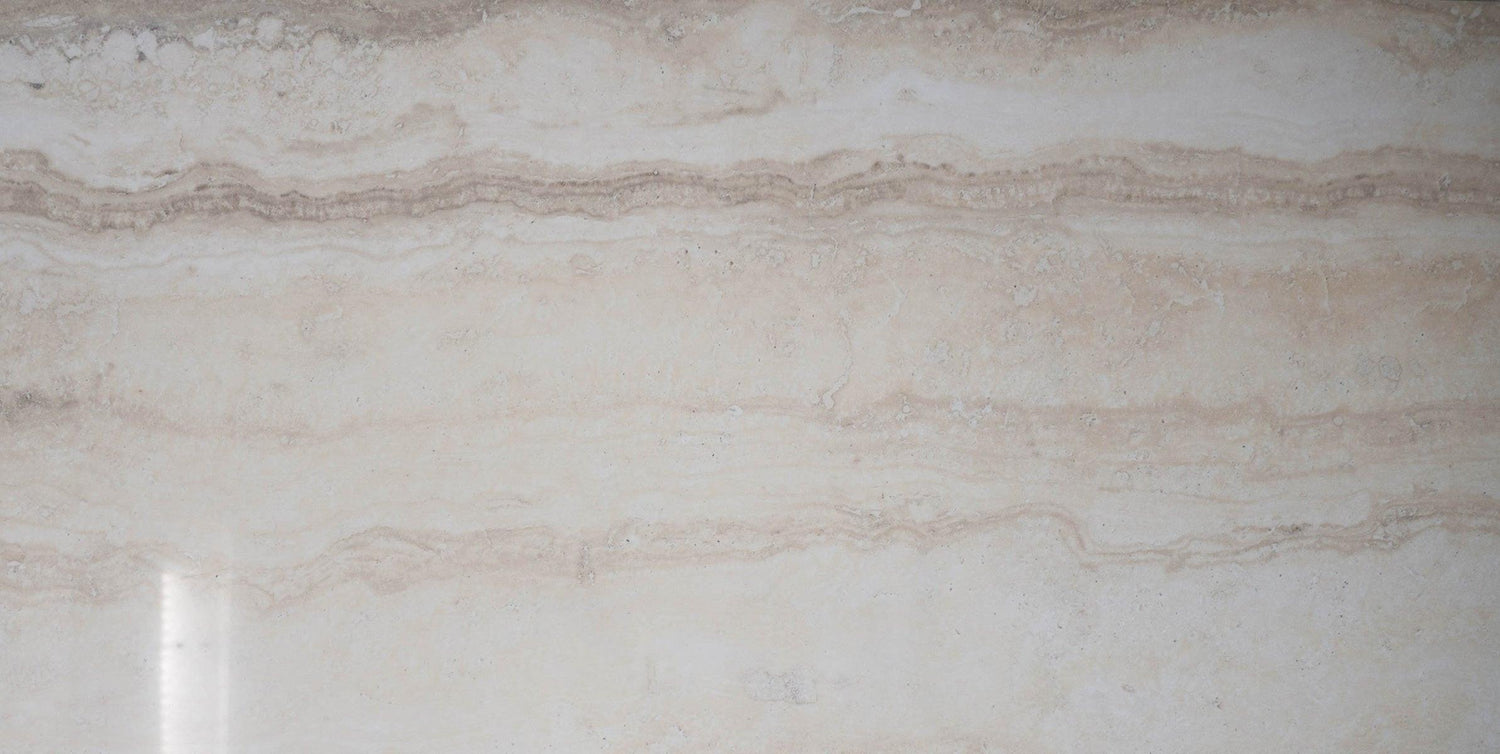 12x24 Travertine Beige Polished Porcelain Tile 12x24 Travertine Beige Polished Porcelain Tile - American Tile Depot