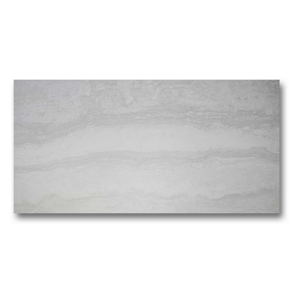 12x24 Travertine Bianco Matte Travertine Look Porcelain Tile