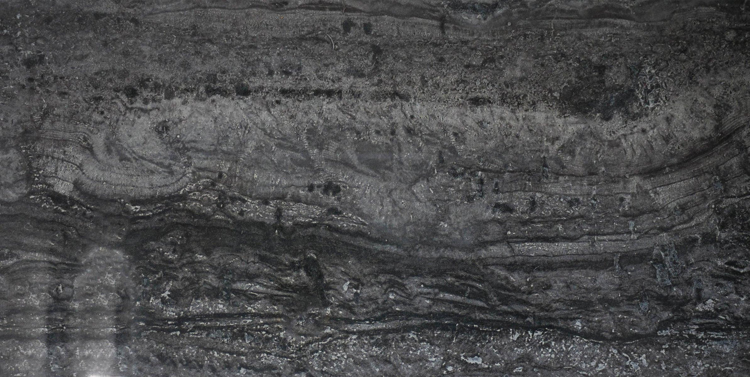 12x24 Travertine Black Polished Porcelain Tile 12x24 Travertine Black Polished Porcelain Tile - American Tile Depot