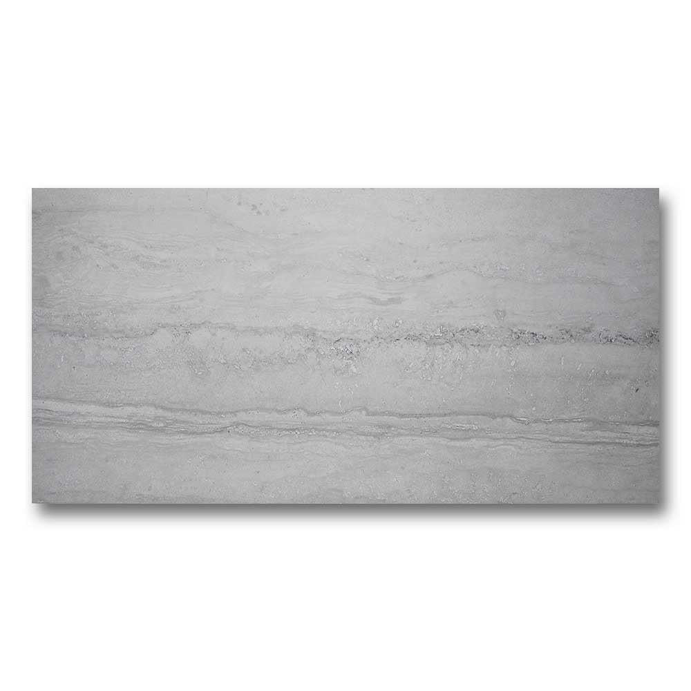 12x24 Travertine Grey Matte Porcelain Tile 12x24 Travertine Grey Matte Porcelain Tile - American Tile Depot