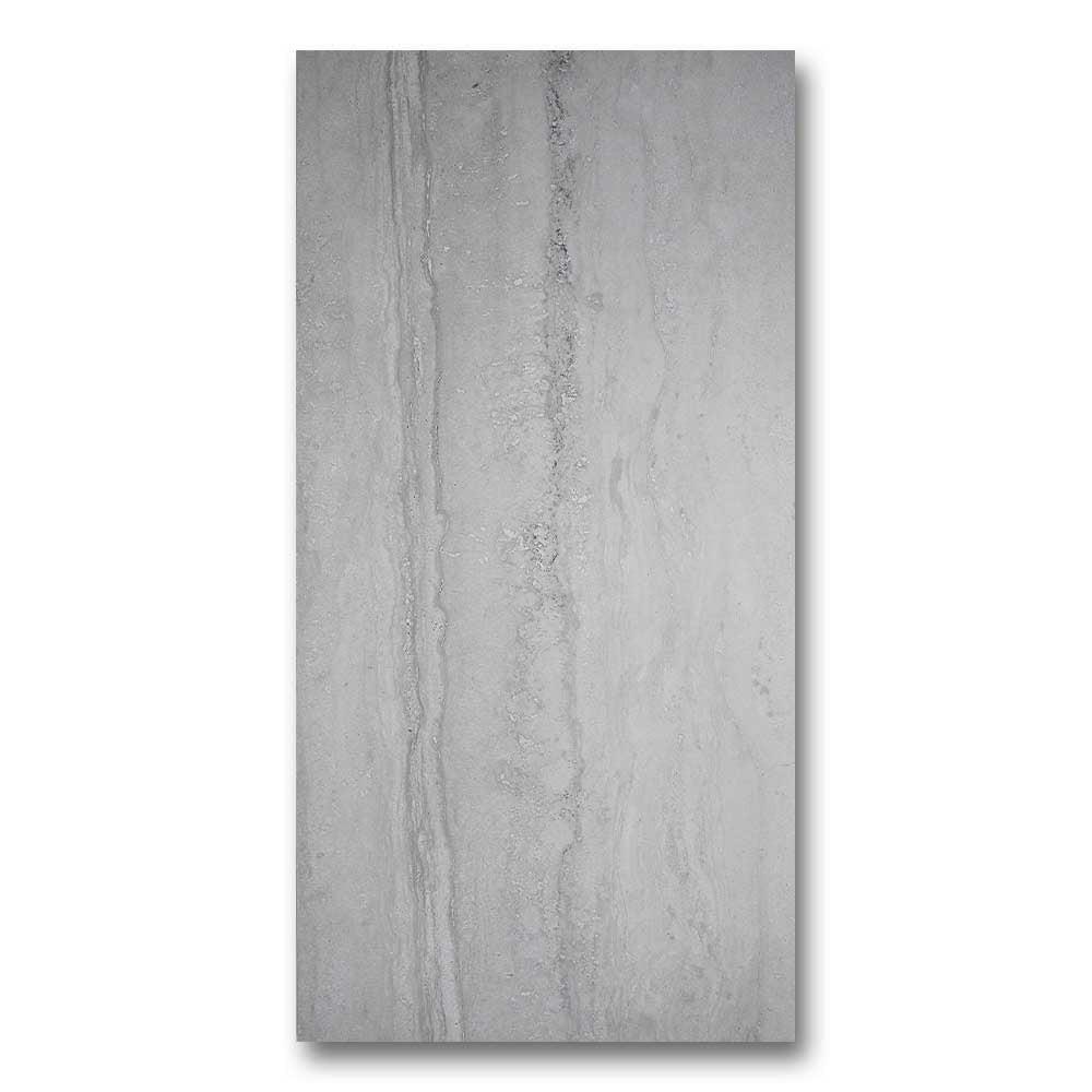 12x24 Travertine Grey Matte Porcelain Tile 12x24 Travertine Grey Matte Porcelain Tile - American Tile Depot