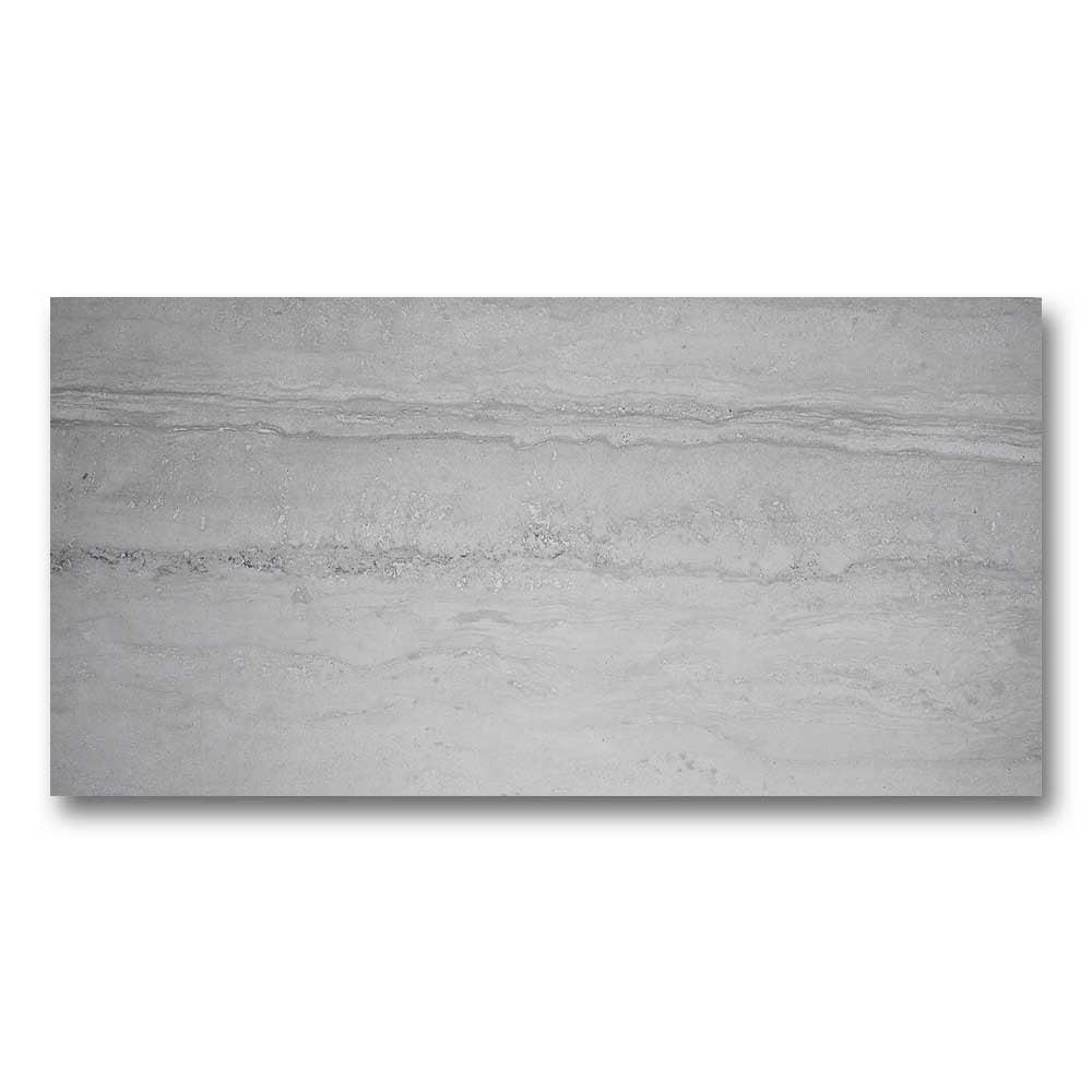 12x24 Travertine Grey Matte Porcelain Tile 12x24 Travertine Grey Matte Porcelain Tile - American Tile Depot