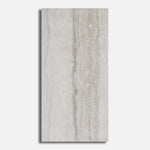 12x24 Travertine Grey Polished Porcelain Tile - American Tile Depot