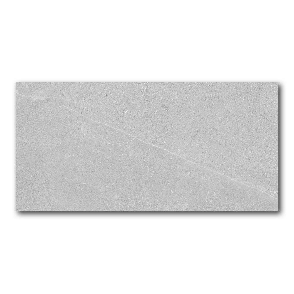 12x24 Trelora Argent Matte Limestone Look Porcelain Tile 12x24 Trelora Argent Matte Limestone Look Porcelain Tile - American Tile Depot