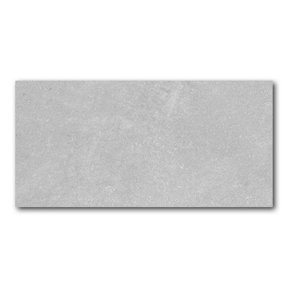 12x24 Trelora Argent Matte Limestone Look Porcelain Tile 12x24 Trelora Argent Matte Limestone Look Porcelain Tile - American Tile Depot
