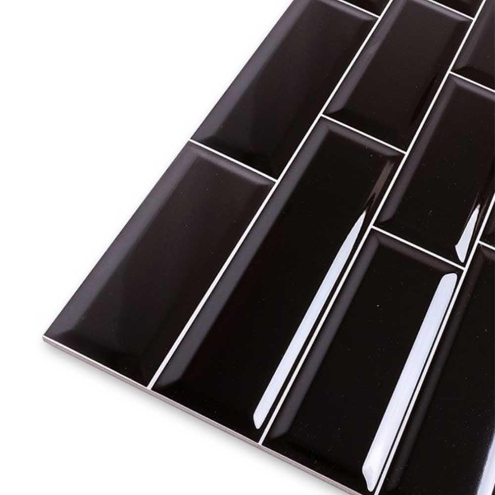 12x24 Tube Black Polished Solid Color Ceramic Tile 12x24 Tube Black Polished Solid Color Ceramic Tile - American Tile Depot